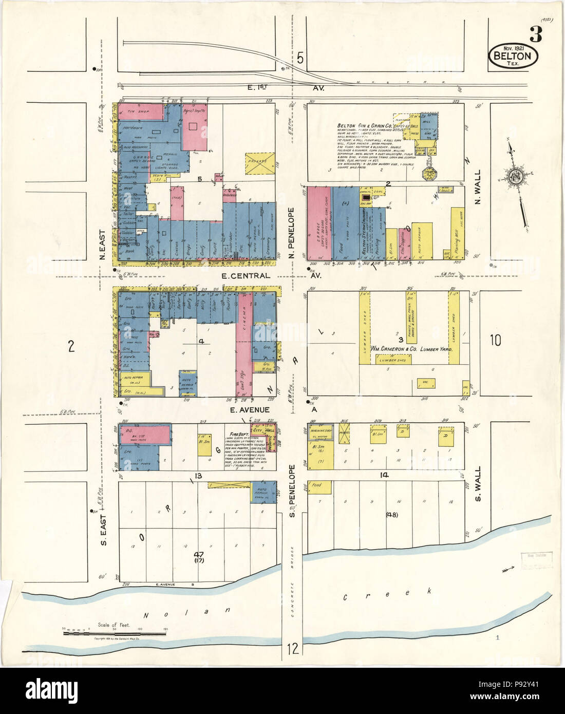 Belton map hi-res stock photography and images - Alamy