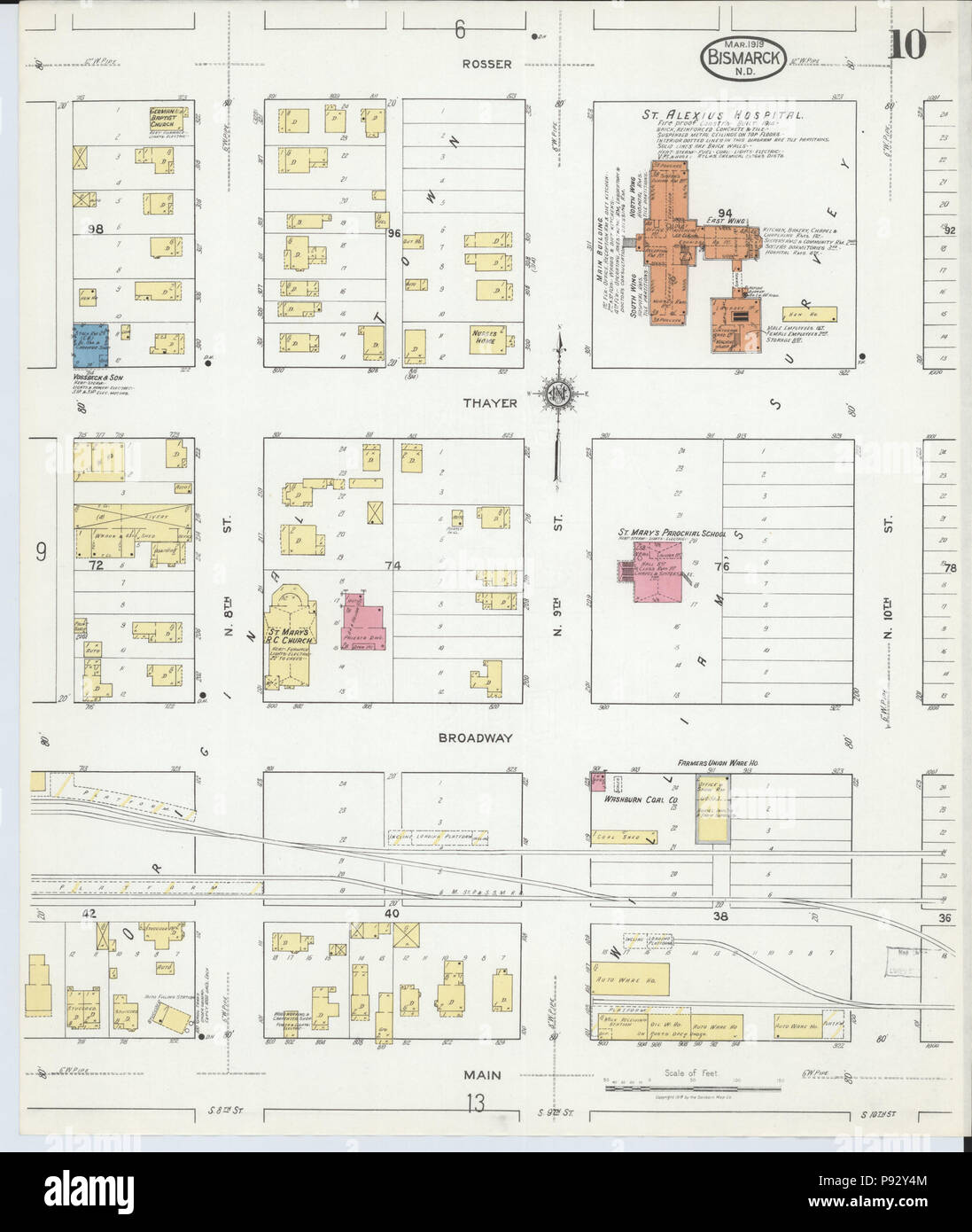 Burleigh County Property Map Burleigh County High Resolution Stock Photography And Images - Alamy