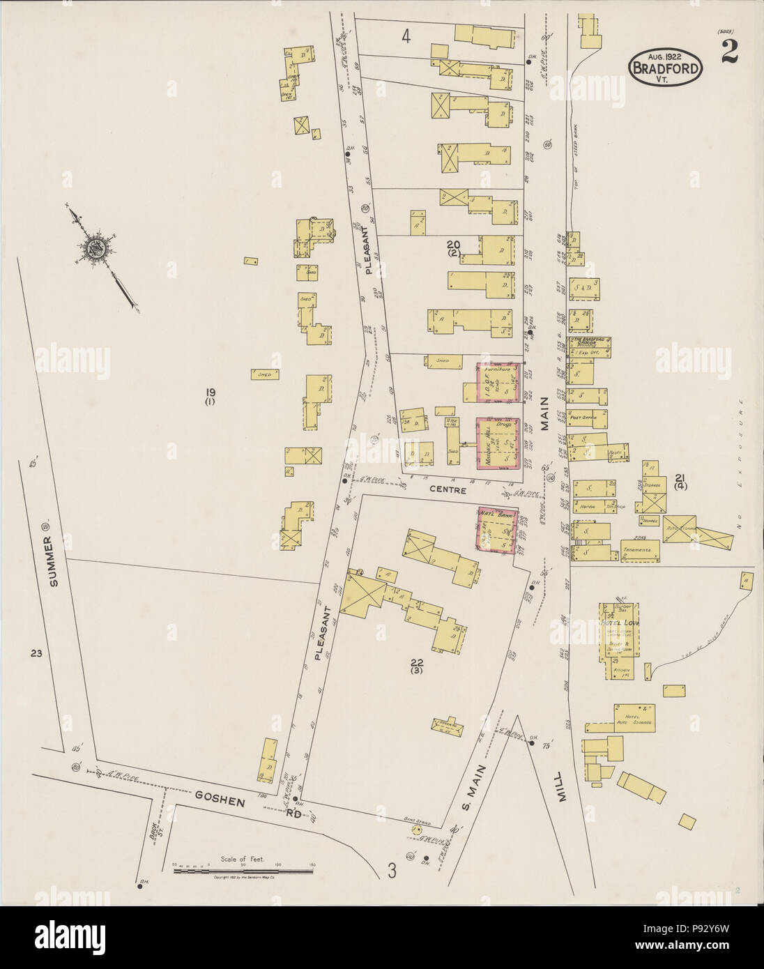 Map of bradford hires stock photography and images Alamy
