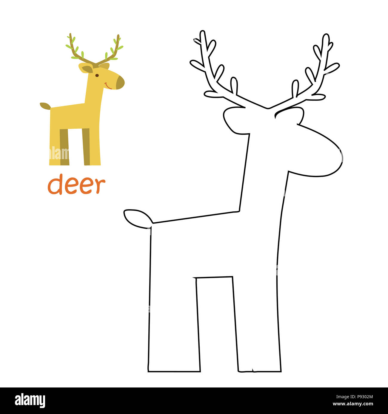 54+ Coloring Book Deer Pictures Picture HD 54+ Coloring Book Deer Pictures Picture HD