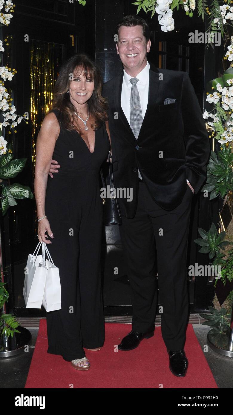 Celebrities attend Lizzie Cundy's Birthday Party in London Featuring