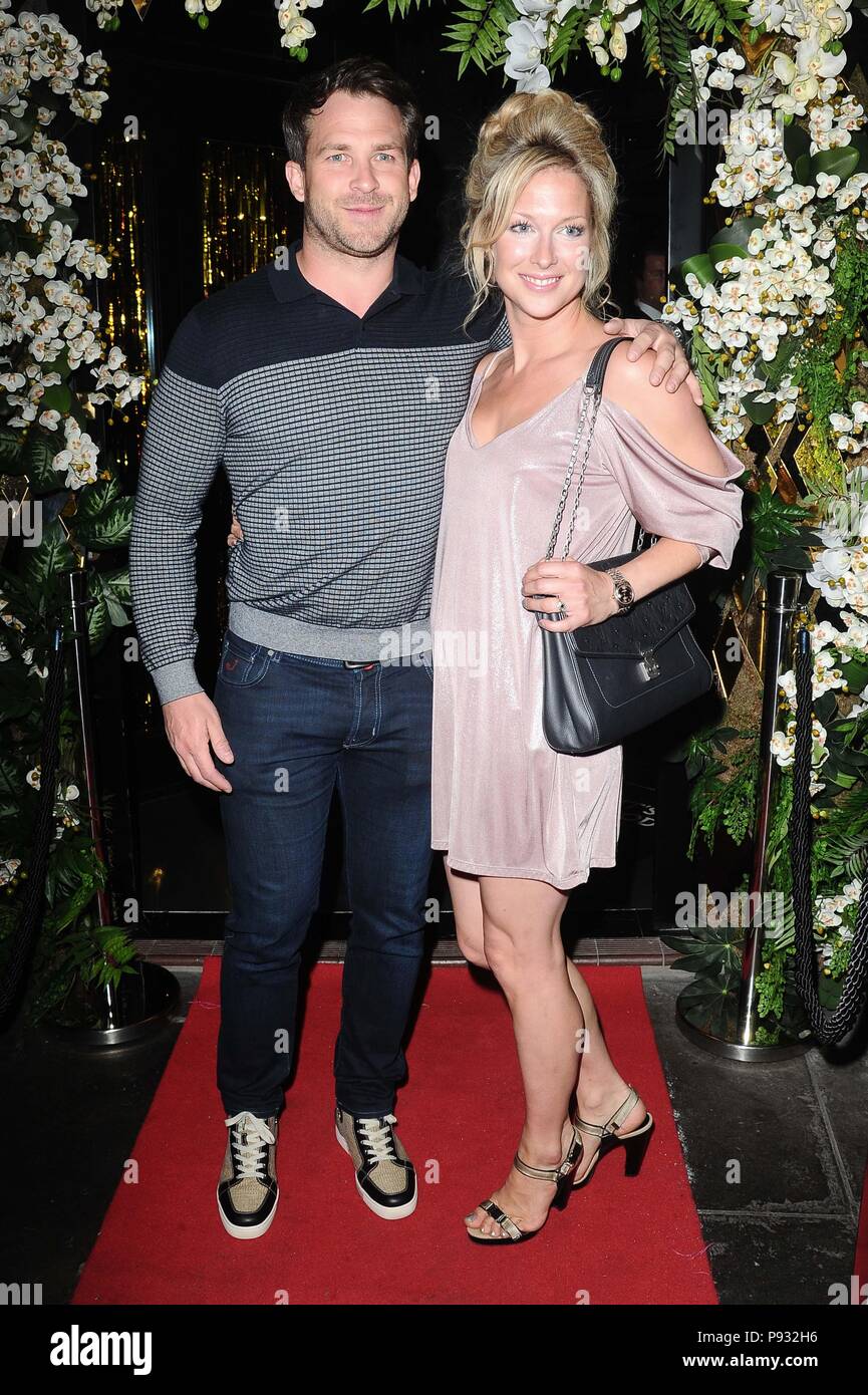 Celebrities attend Lizzie Cundy's Birthday Party in London Featuring