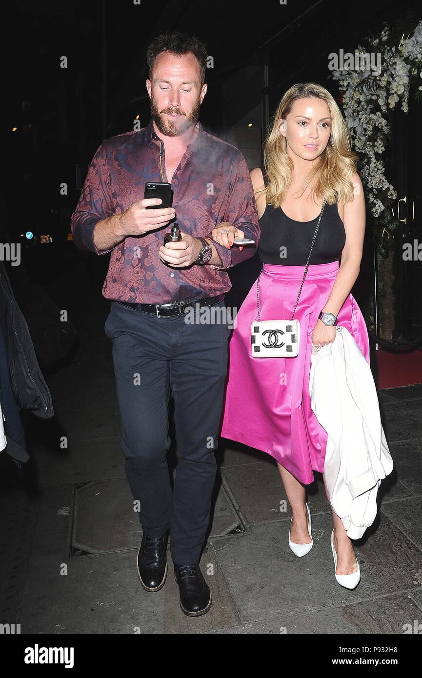 Celebrities attend Lizzie Cundy's Birthday Party in London Featuring