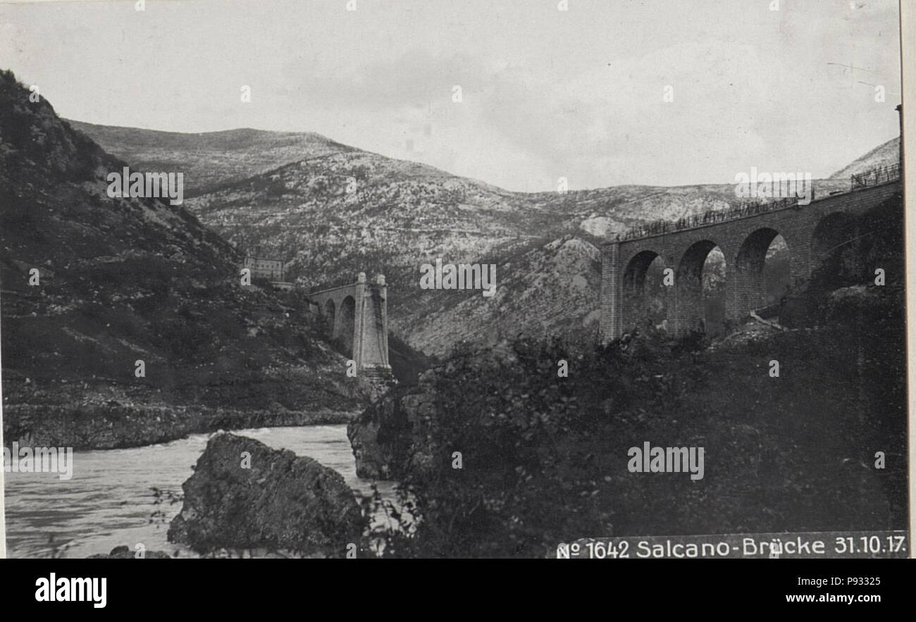 489 Salcano-Brücke 31.10.17. (BildID 15607921) Stock Photo