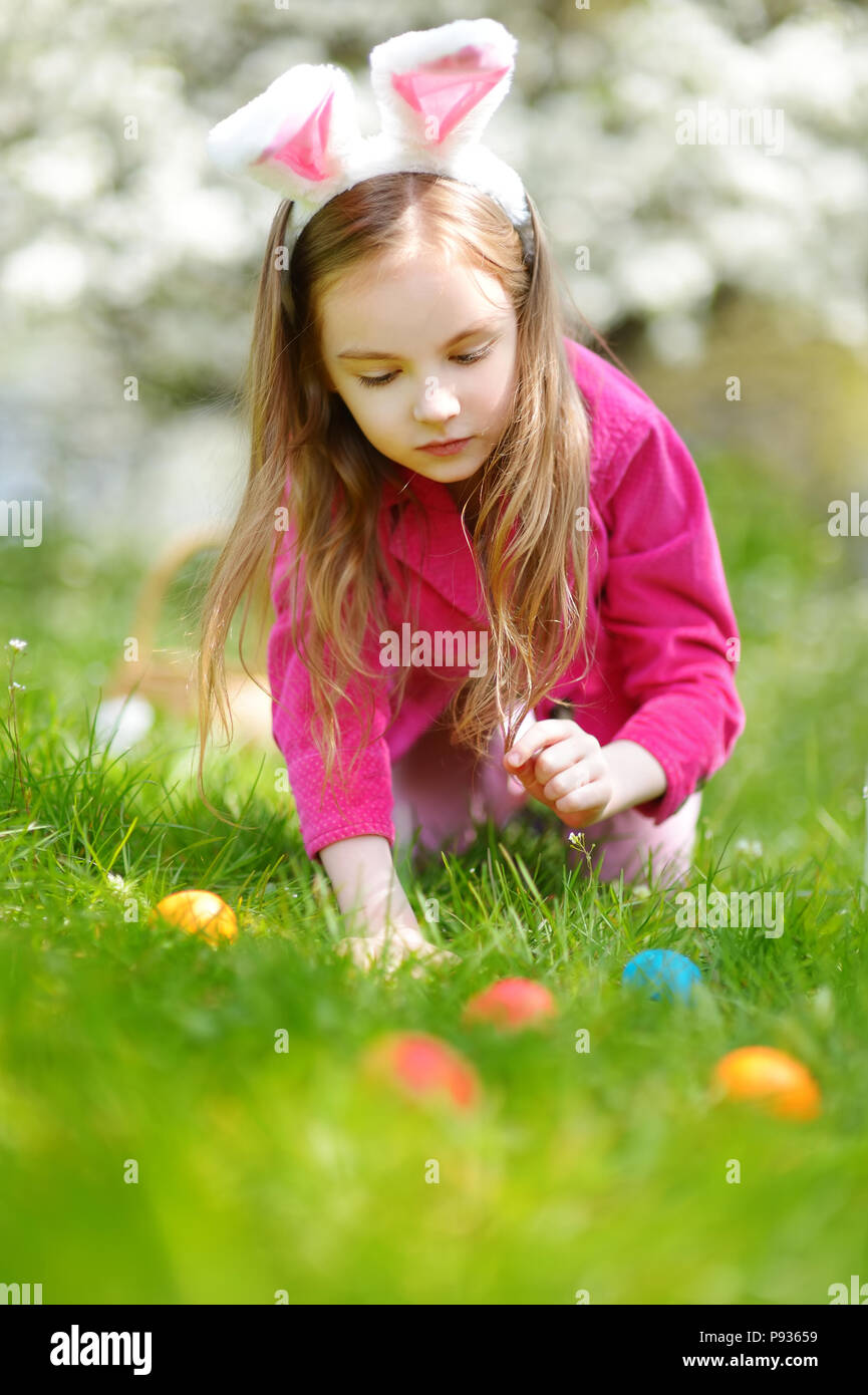 easter egg hunt on easter day