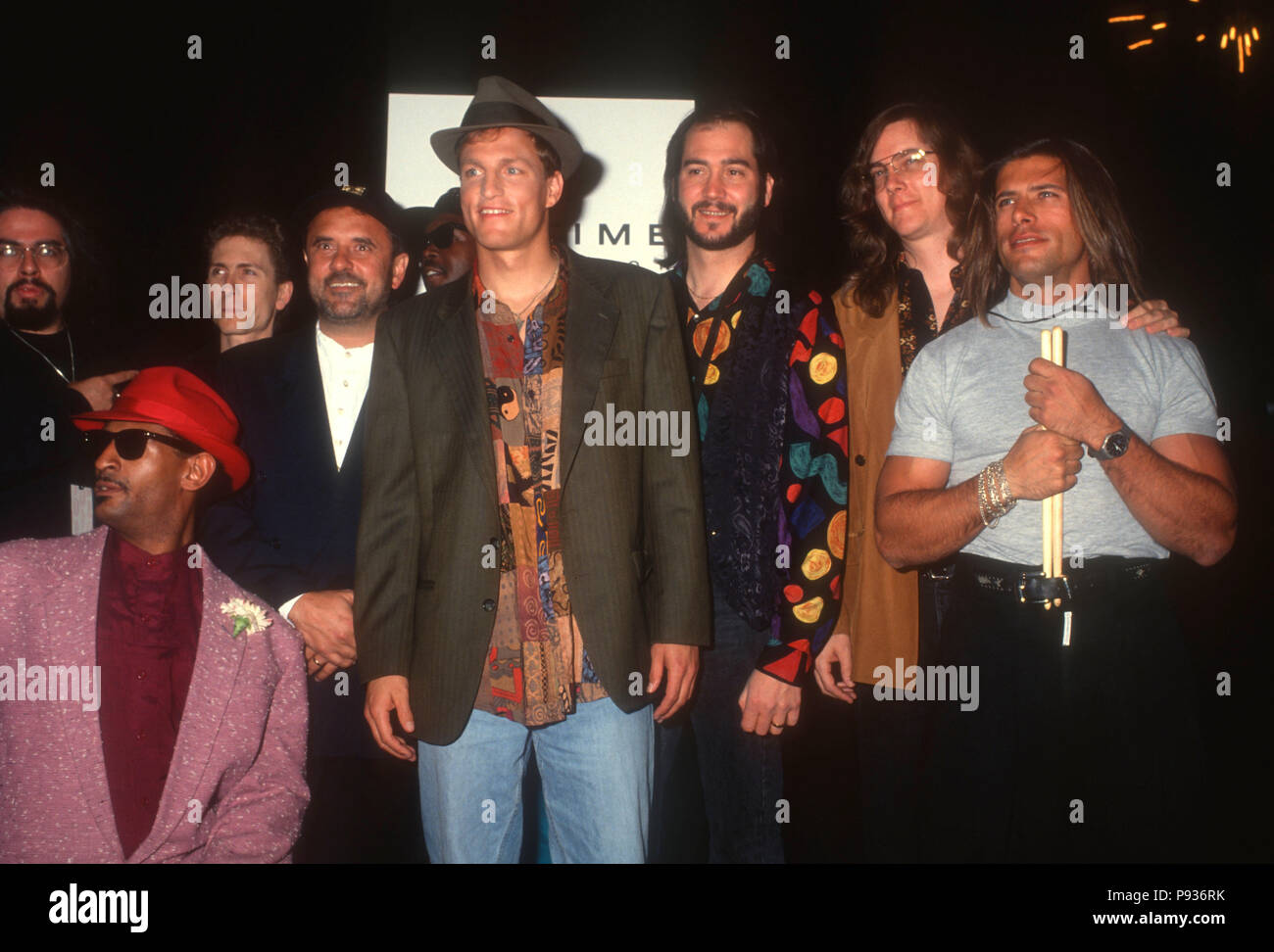 LOS ANGELES, CA MARCH 8 Actor Woody Harrelson and his band attend