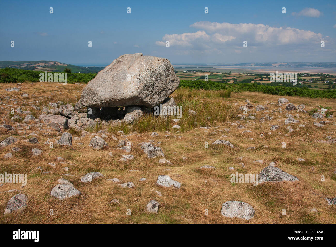 Arthur's Stone, Cefn Bryn, Gower Peninsular, Wales Stock Photo Alamy