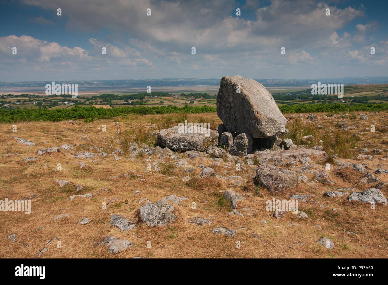 Arthur's Stone, Cefn Bryn, Gower Peninsular, Wales Stock Photo Alamy