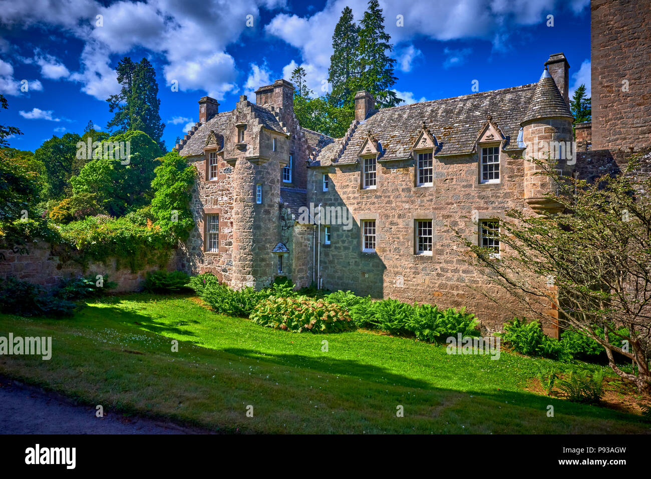 Cawdor Castle (SC18) Stock Photo