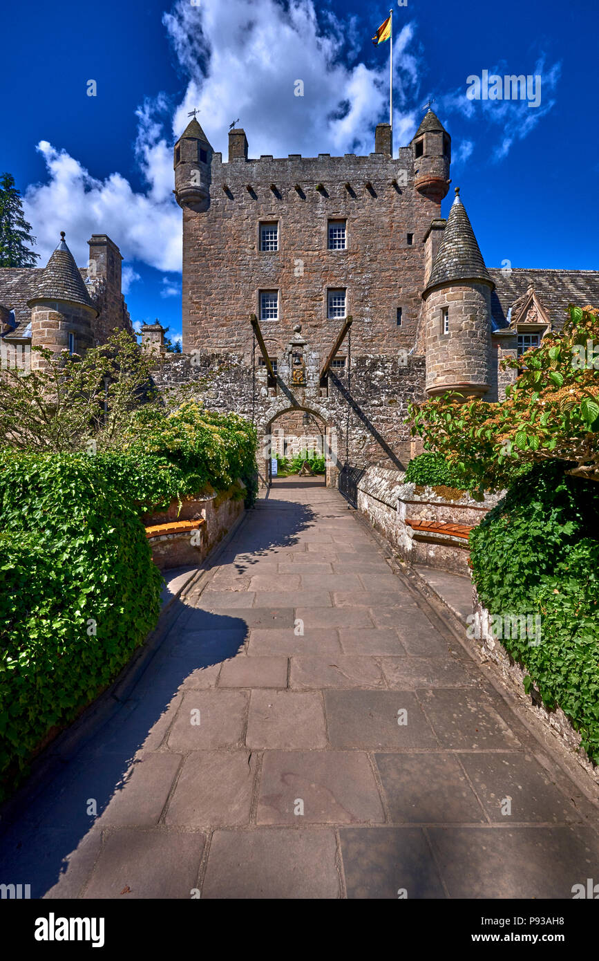 Cawdor Castle (SC18) Stock Photo