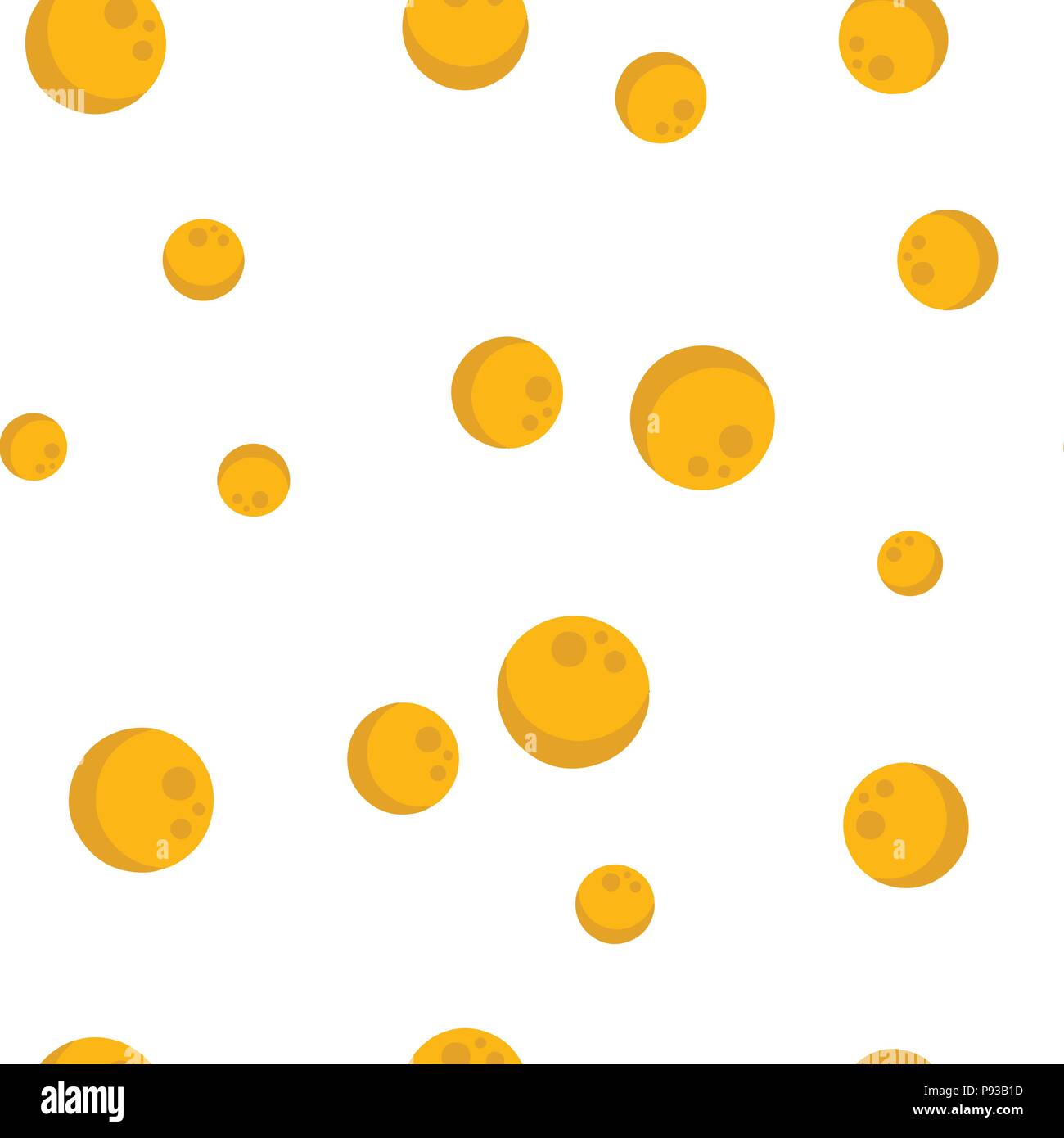 Full moon Halloween pattern seamless. Vector illustration. Isolated ...