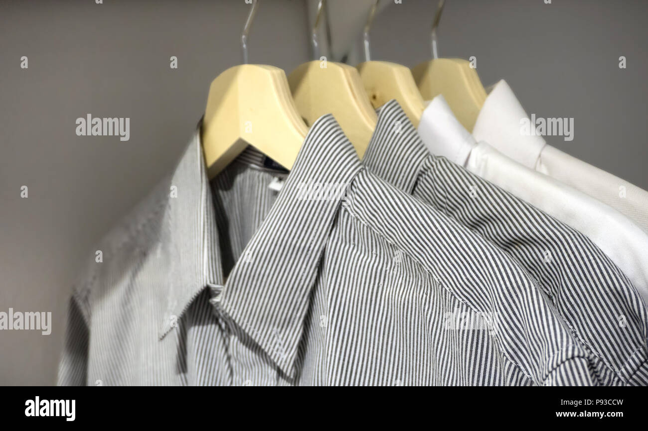 Lots of shirts hi-res stock photography and images - Alamy
