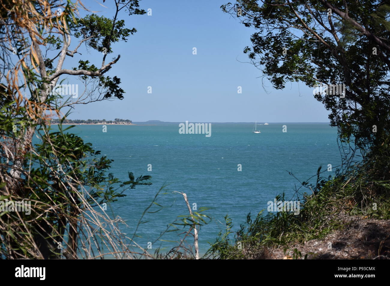 Fannie Bay is a suburb of the city of Darwin, Northern Territory, Australia. Stock Photo