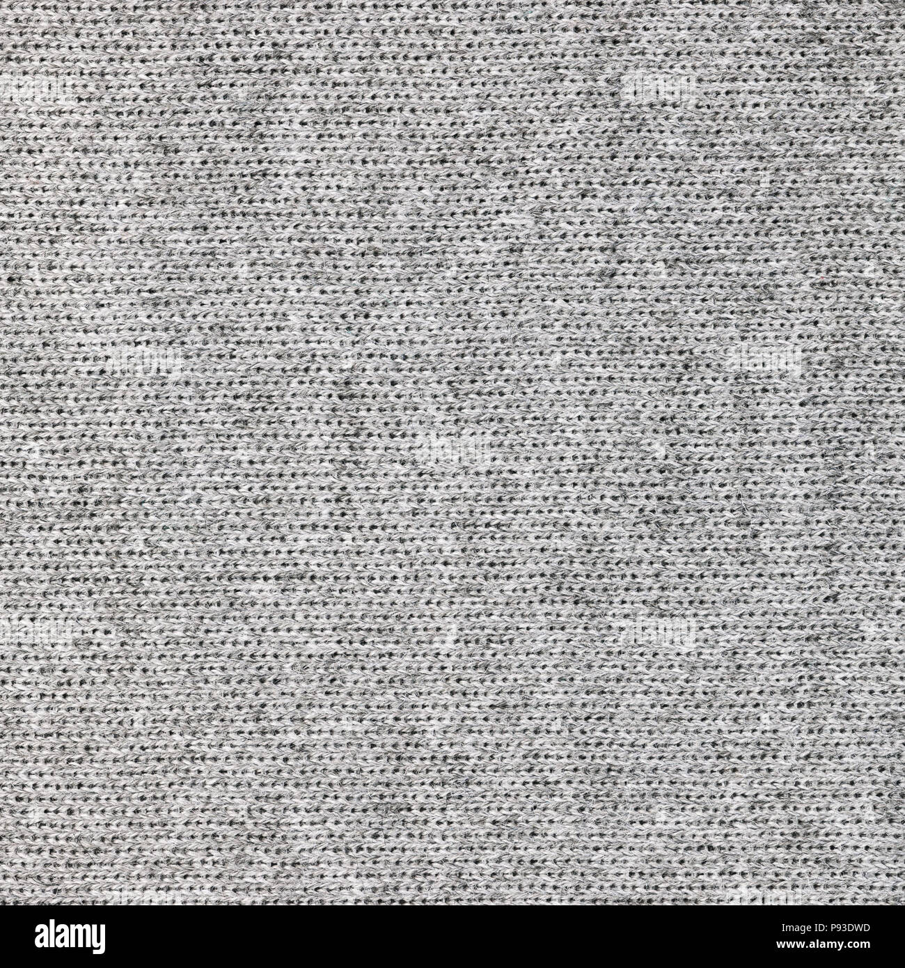 Grey knitwear fabric  texture Stock Photo