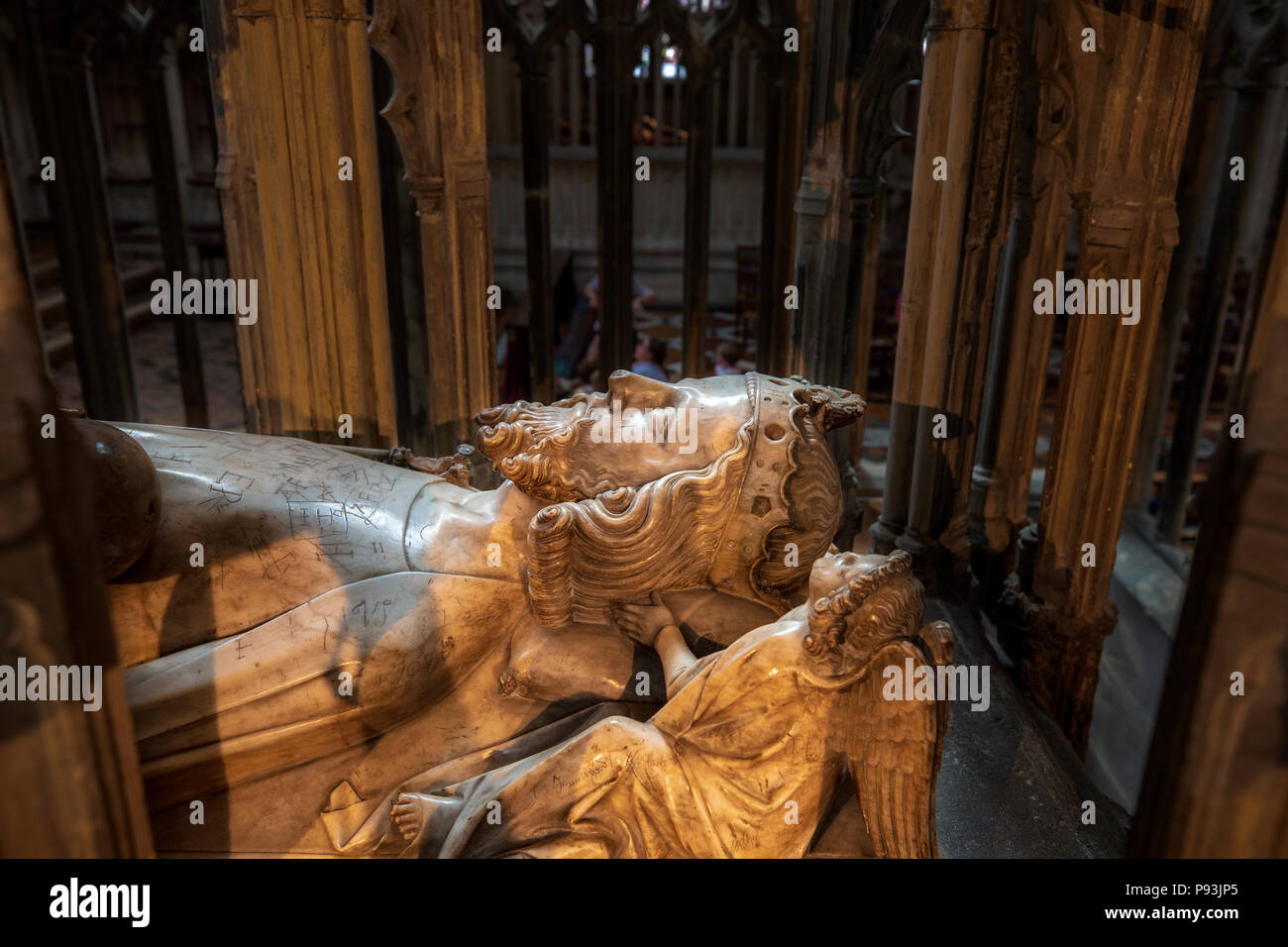 King edward ii tomb hi-res stock photography and images - Alamy