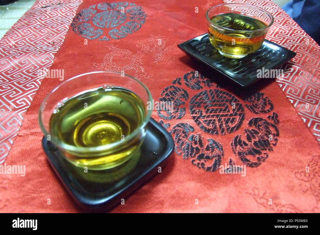 Chinese Tea at a Ceremony Stock Photo