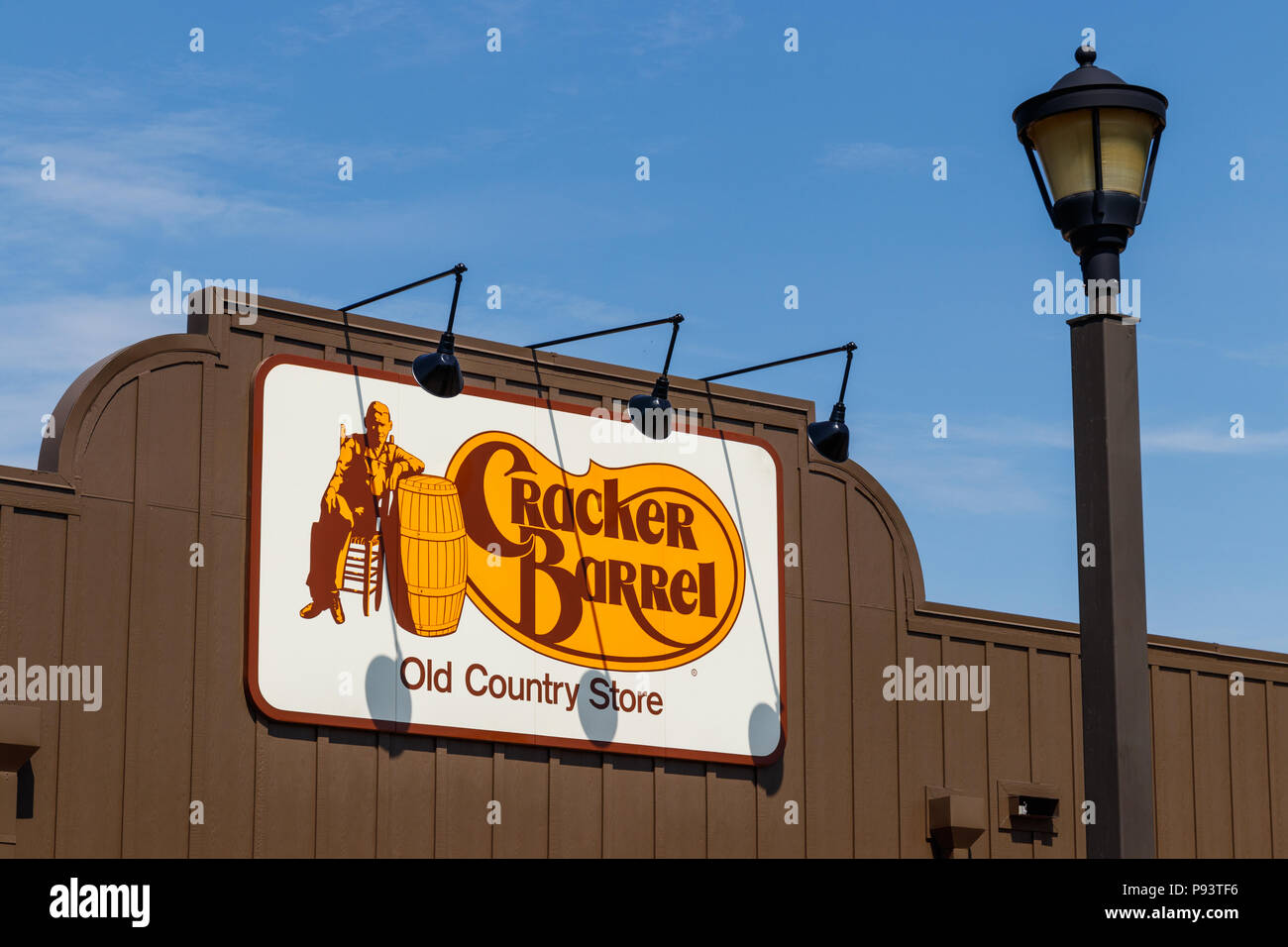 Kokomo Circa July 2018 Cracker Barrel Old Country Store Location