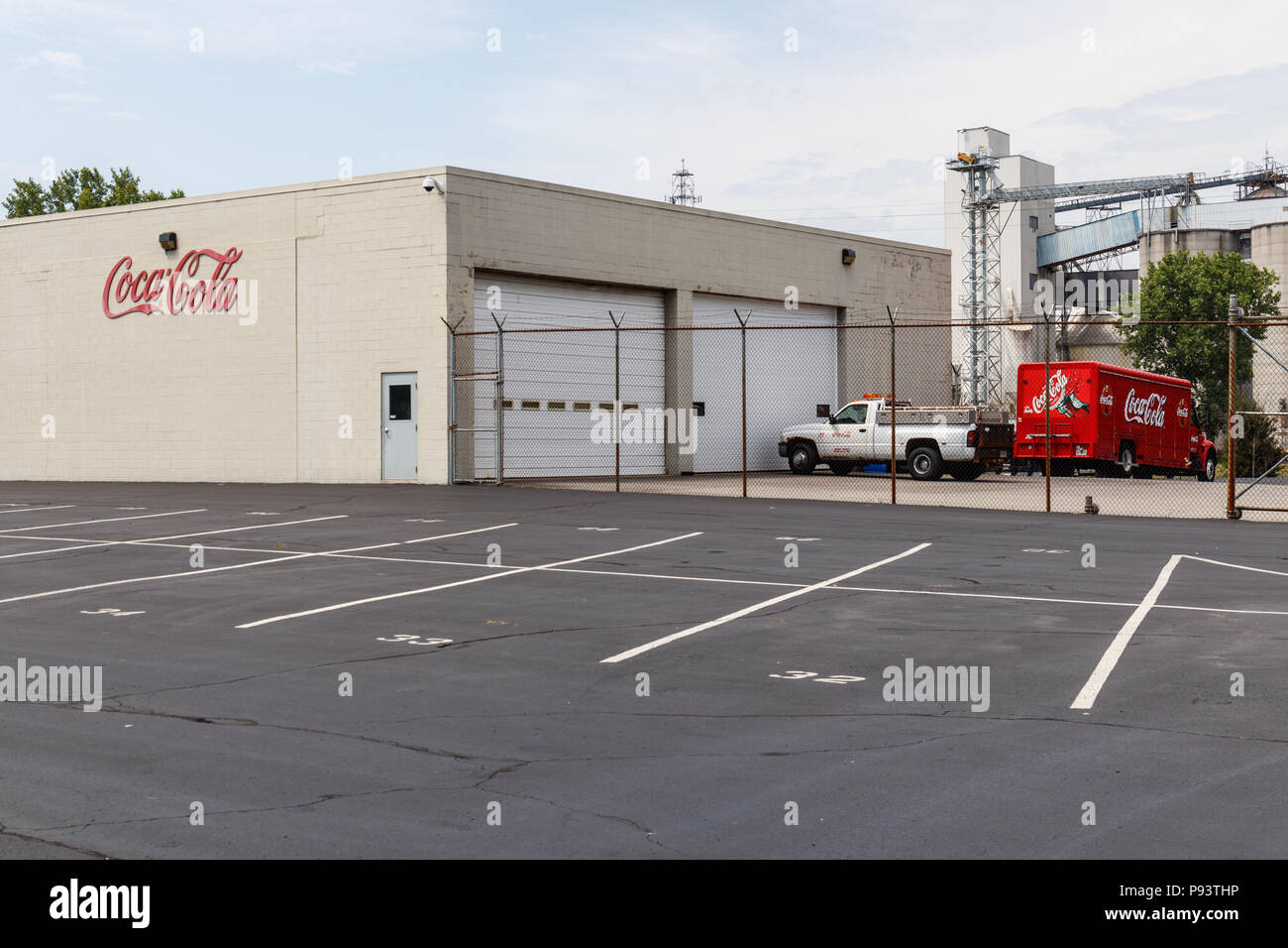 Kokomo Circa July 2018 CocaCola Bottling. CocaCola Bottling is the