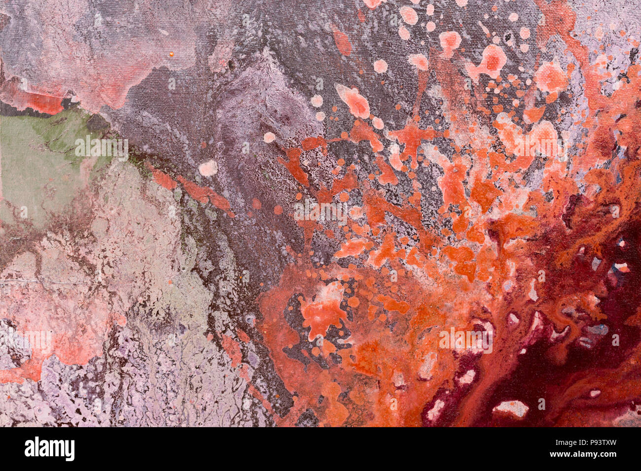 Oil painting. Abstract painting. Pink background Stock Photo Alamy