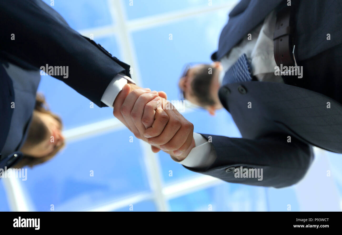 Successfully Dealt Successful deal after great meeting Stock Photo - Alamy