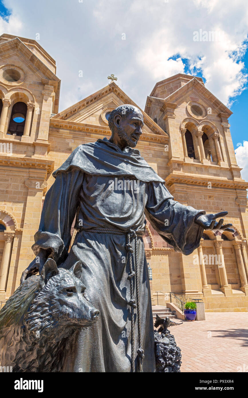 New Mexico, Santa Fe, Cathedral Basilica of St. Francis of Assisi