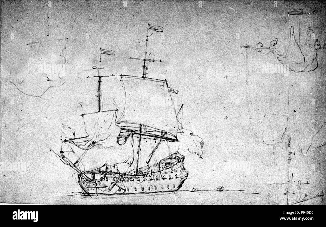 A Dutch Ship Close hauled Under Easy Sail Stock Photo Alamy A Dutch Ship Close hauled Under Easy Sail Stock Photo Alamy