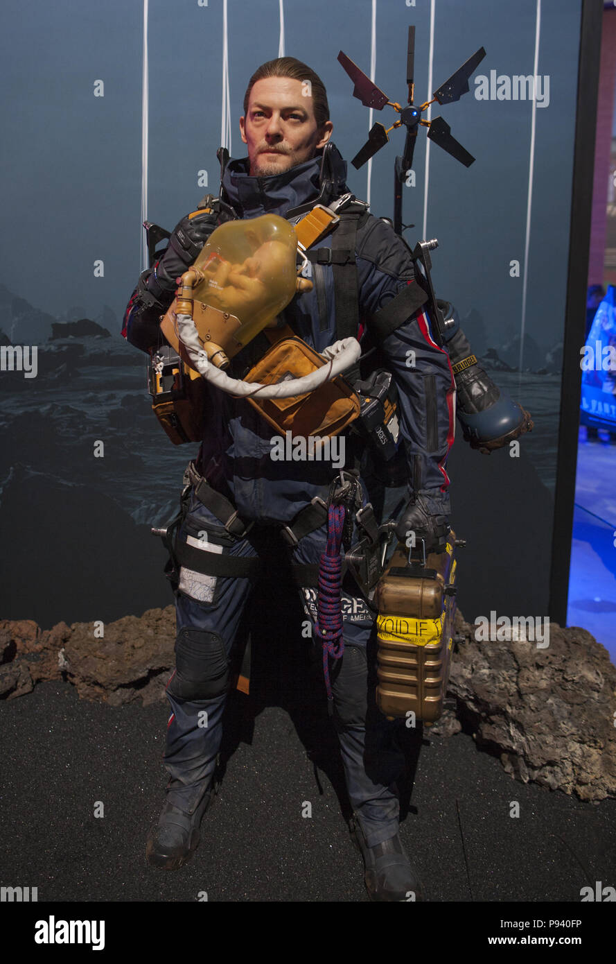 Sony PlayStation's booth at E3 this year featured a lifelike full-sized  statue of Norman Reedus in full costume to promote Hideo Kojima's highly  anticipated new game 'Death Stranding'. Two recent cast announcements