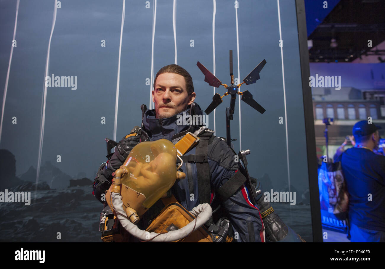 Sony PlayStation's booth at E3 this year featured a lifelike full-sized  statue of Norman Reedus in full costume to promote Hideo Kojima's highly  anticipated new game 'Death Stranding'. Two recent cast announcements