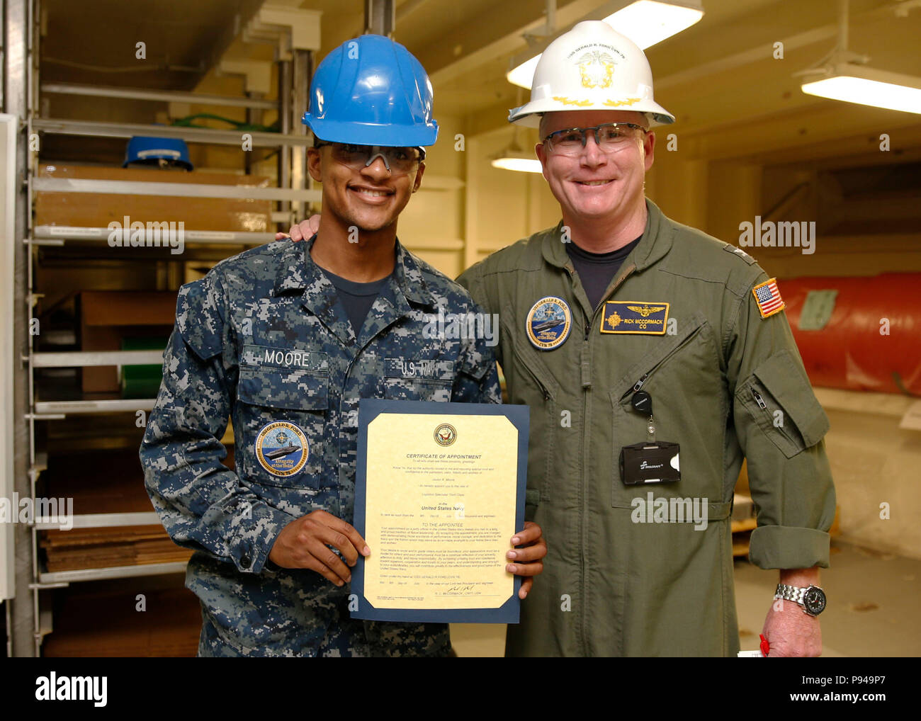 NORFOLK Va (July 9 2018) Logistics Specialist 3rd Class Javion K