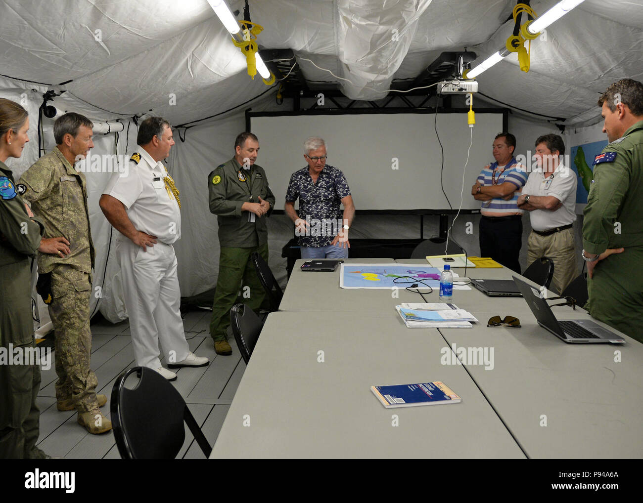 Tom Groser Rspb 180711-N-JY822-2040 JOINT BASE PEARL HARBOR-HICKAM, Hawaii (July 11 ...