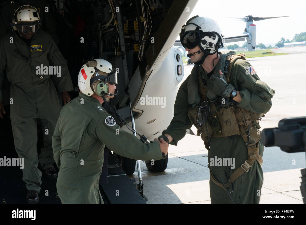 180712-N-DN355-094 MCAS New River, N.C., (Jul. 12, 2018) – Rear Adm ...