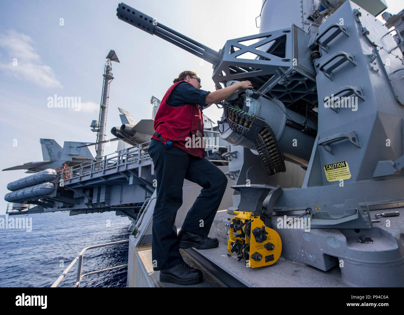 180712-N-VQ841-0140 PACIFIC OCEAN (July 12, 2018) Fire Controlman 2nd ...
