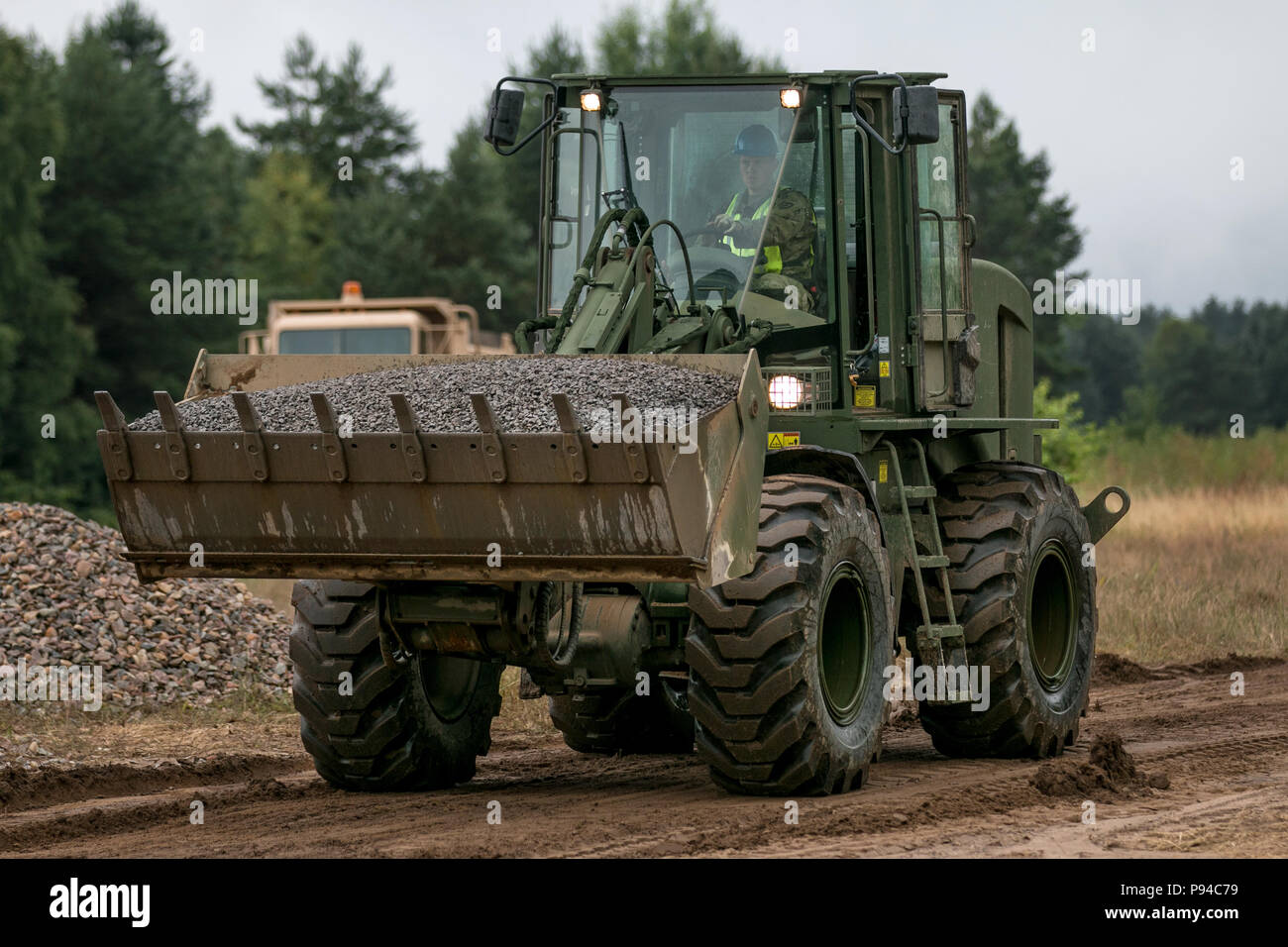 Sgt. Zac Hartley, a horizontal construction engineer in the West