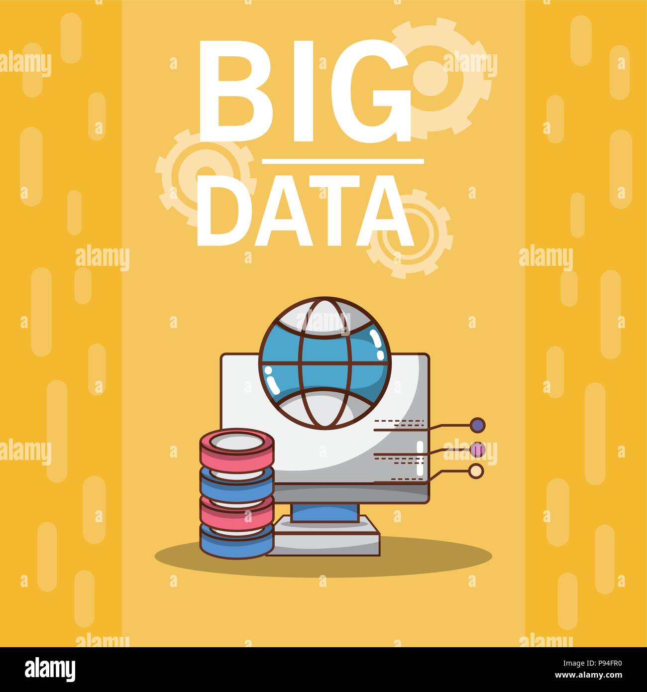 big-data-technology-concept-stock-vector-image-art-alamy