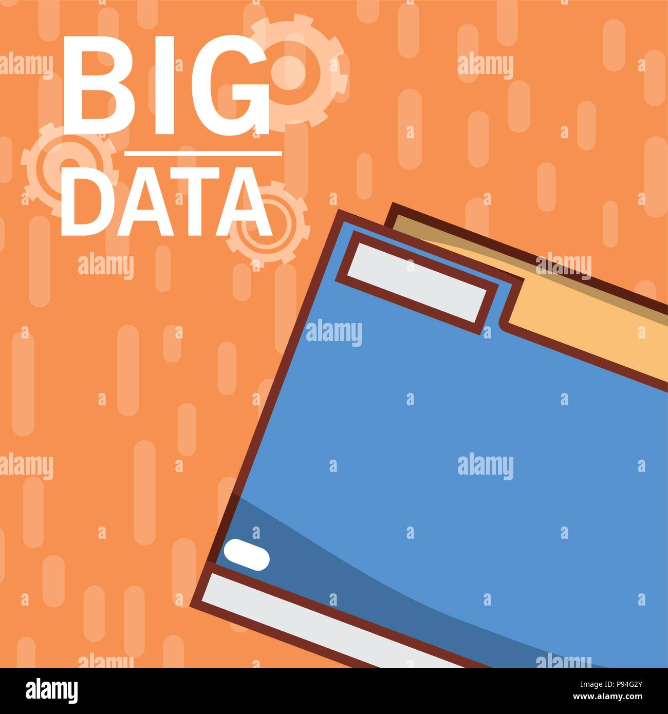 Big data technology concept Stock Vector Image & Art - Alamy