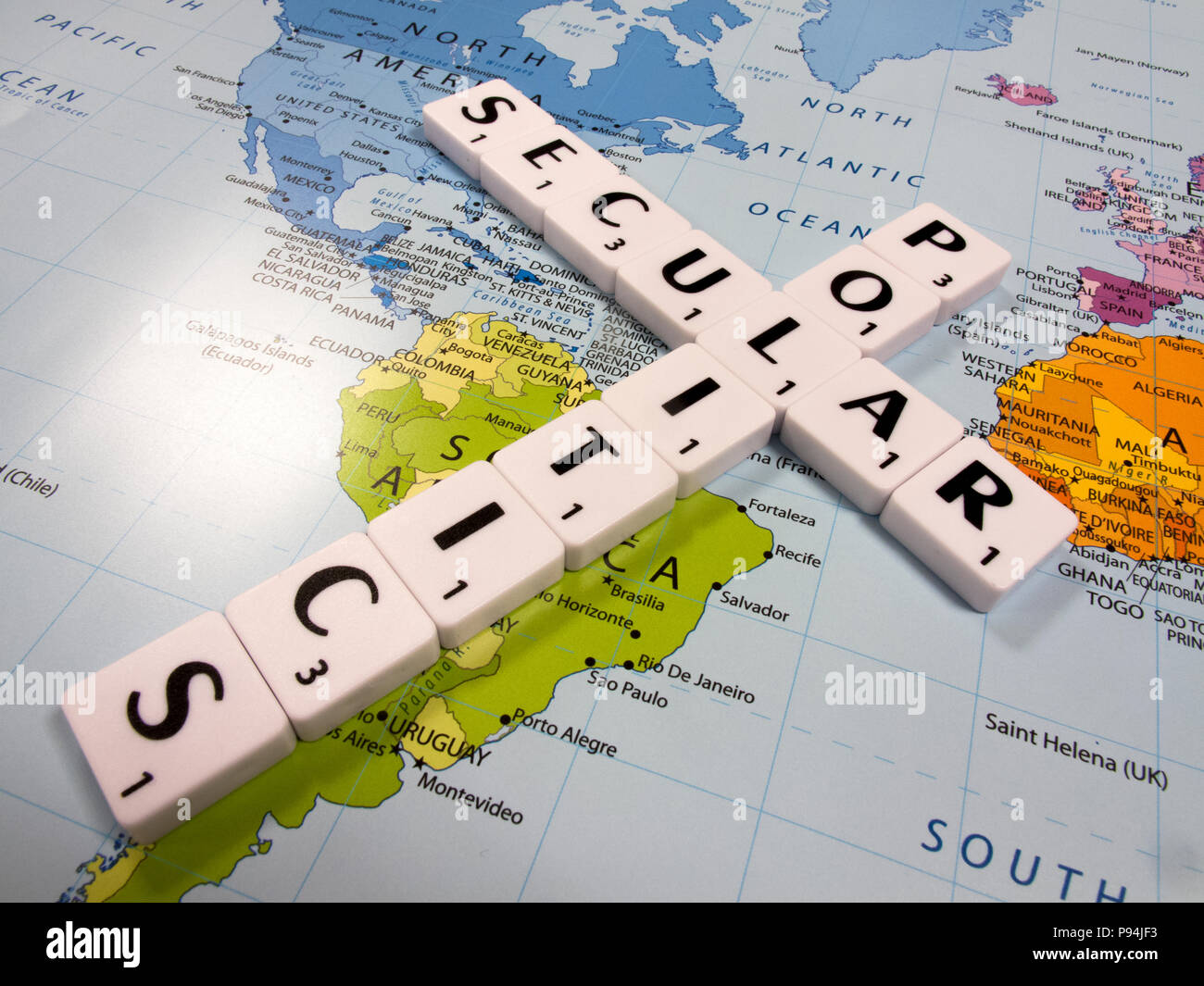 representation of secular politics, asserting the right to be free from