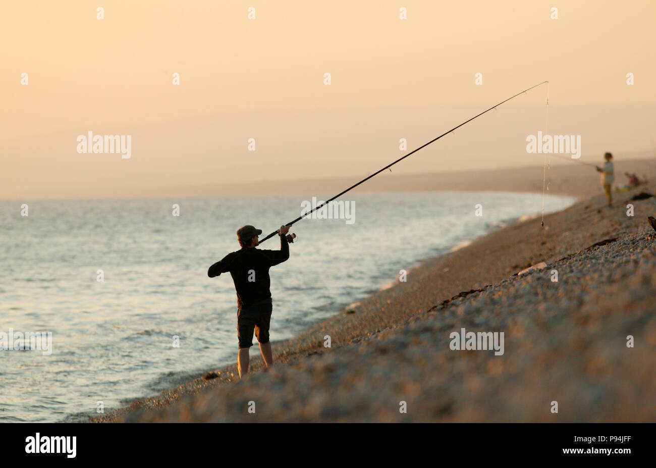 Mackerel fishing chesil beach hires stock photography and images Alamy