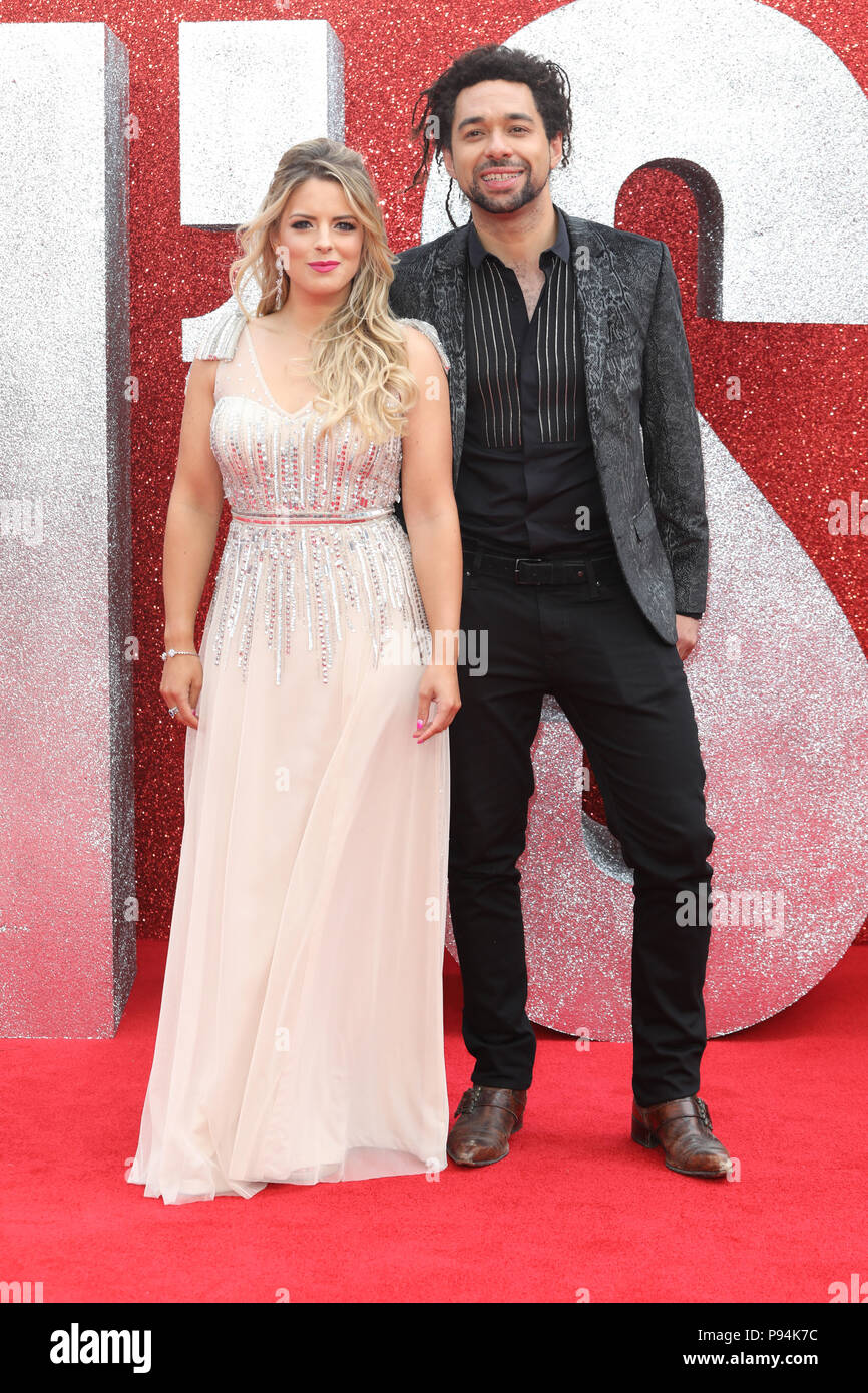 Ocean's 8 UK film premiere Arrivals Featuring Ben Earle, Crissie