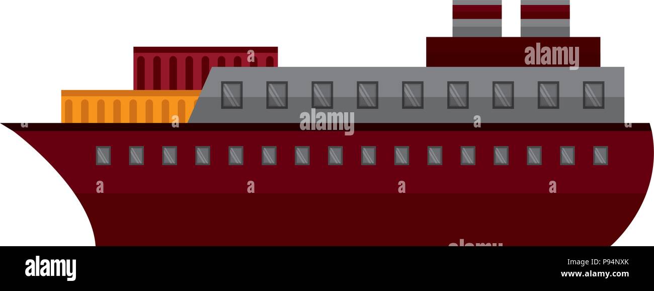 Large container terminal in Stock Vector Images - Alamy