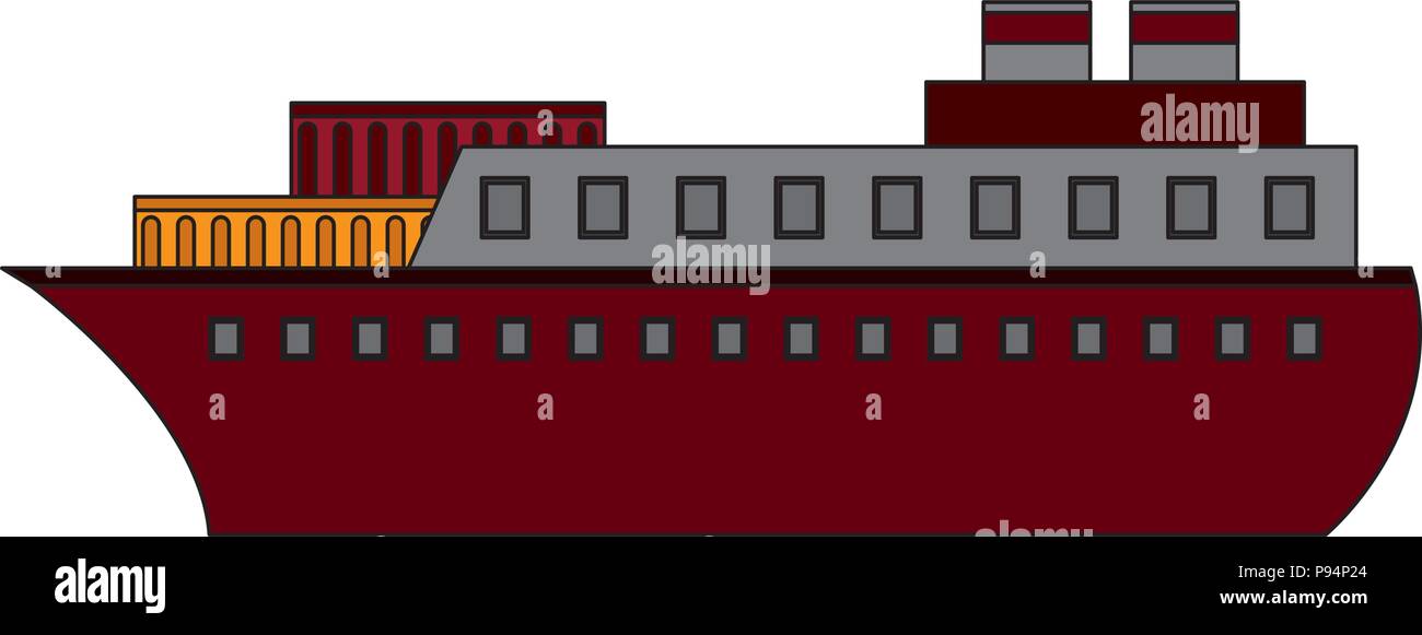 container ship boat transport maritime Stock Vector Image & Art - Alamy