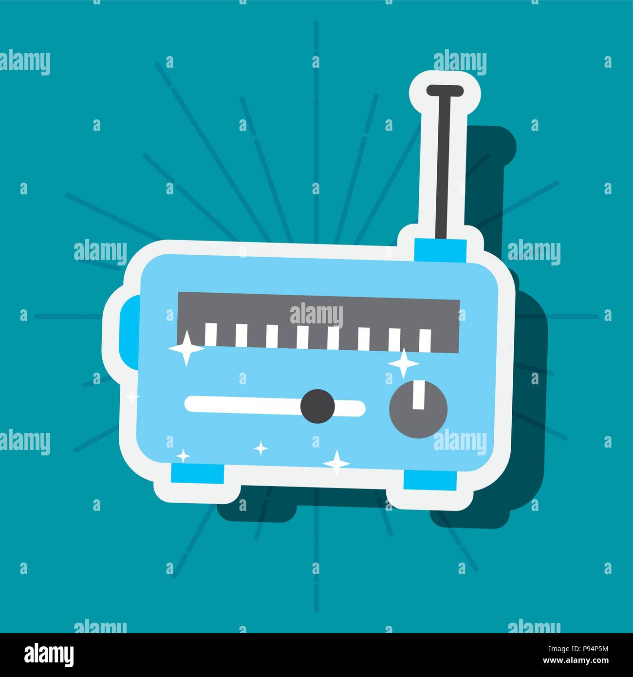 news communication relate Stock Vector