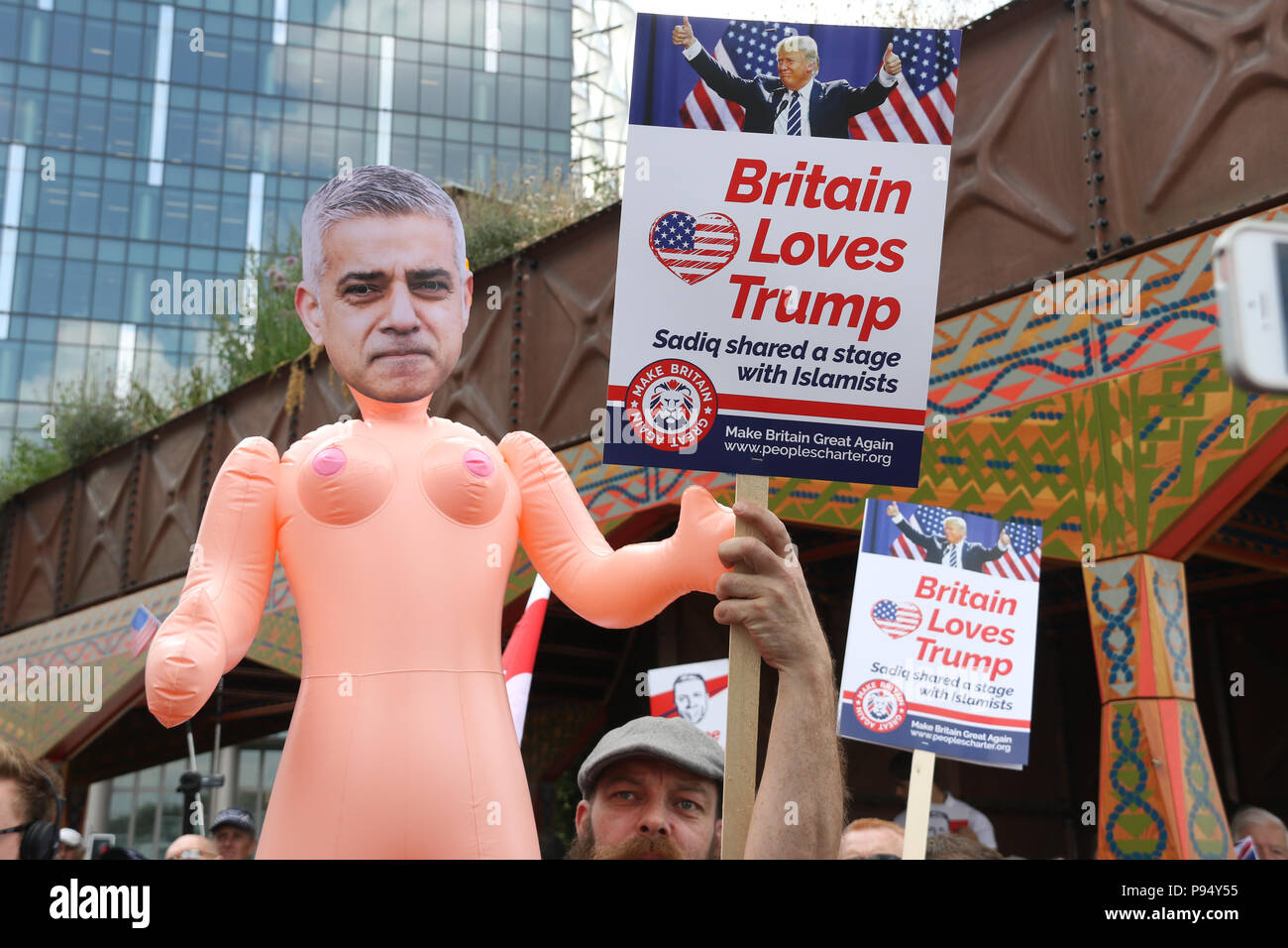 donald trump blow up doll