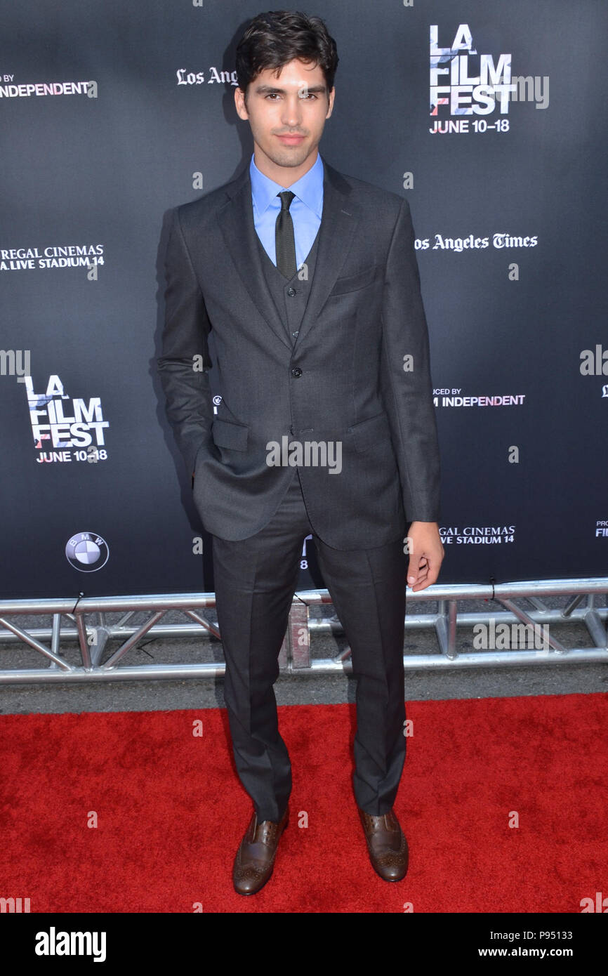 Los Angeles, California, USA. 14th June, 2015. TOM MADDEN arrives at ...