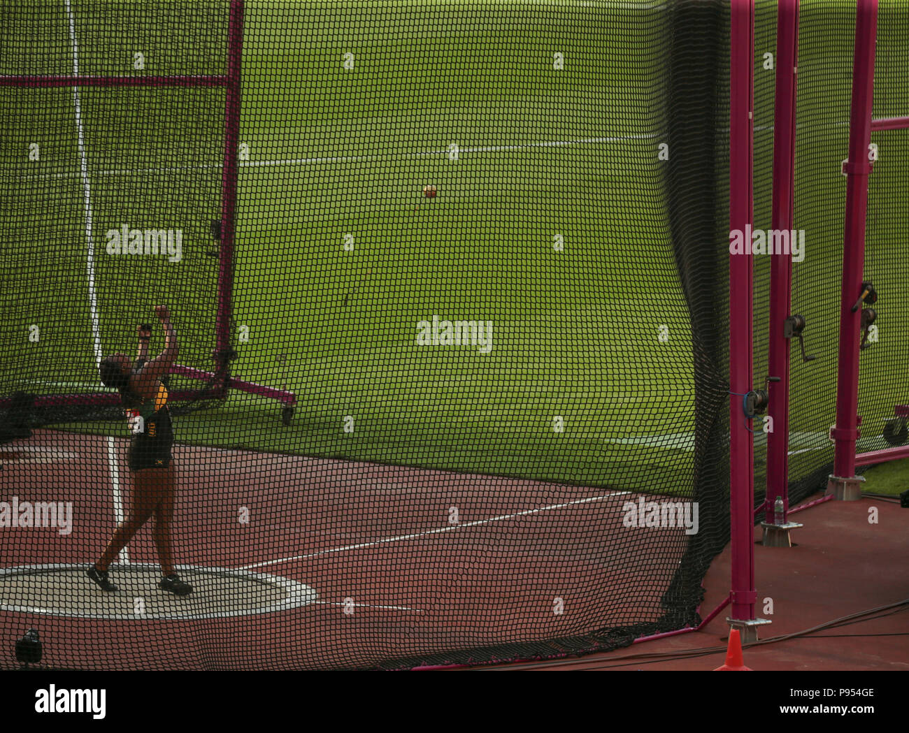 London UK 14.July.2018 Threetime world champion Anita Wlodarczyk