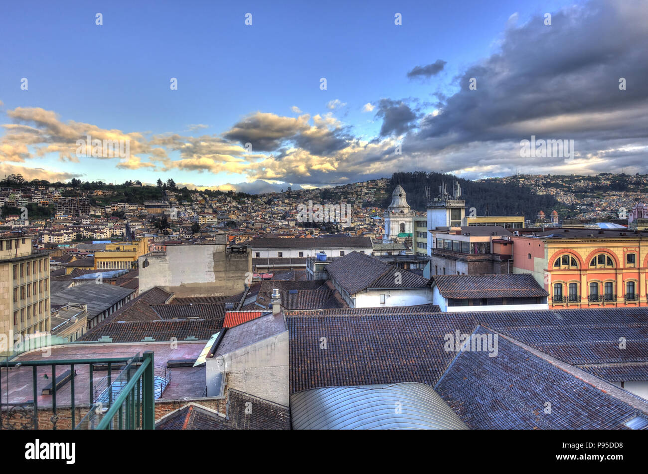 Quito, Capital of Ecuador Stock Photo - Alamy