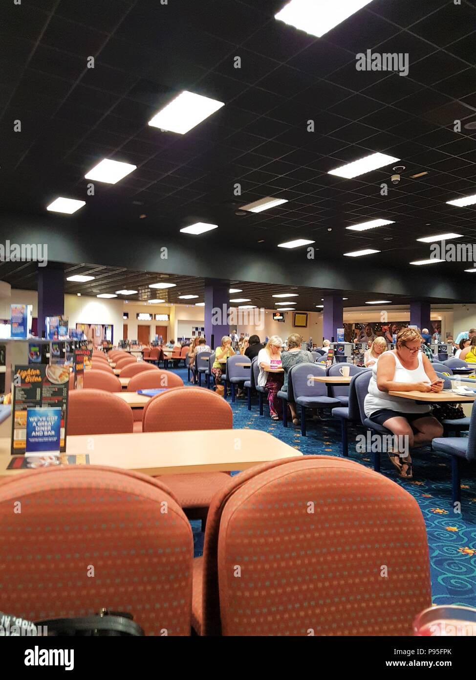 People playing bingo at Gala Bingo Hall Stock Photo