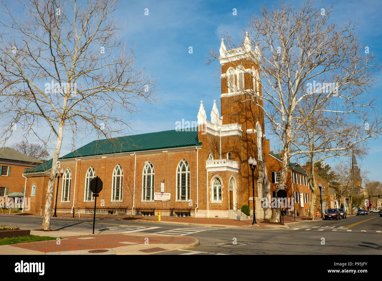 Christ Episcopal Church, 114 West Boscawen Street, Winchester, Virginia Stock Photo Alamy