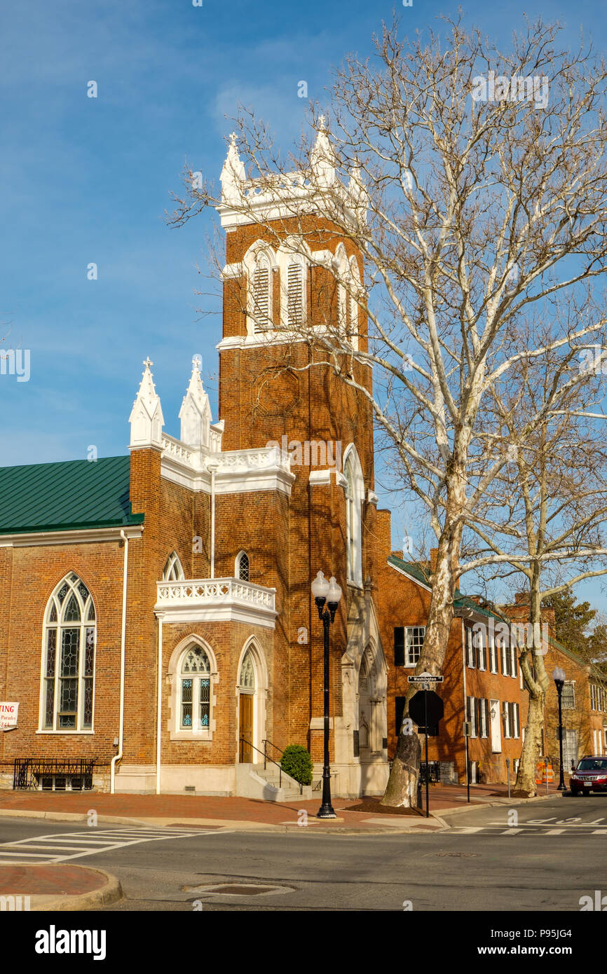 Christ Episcopal Church, 114 West Boscawen Street, Winchester, Virginia