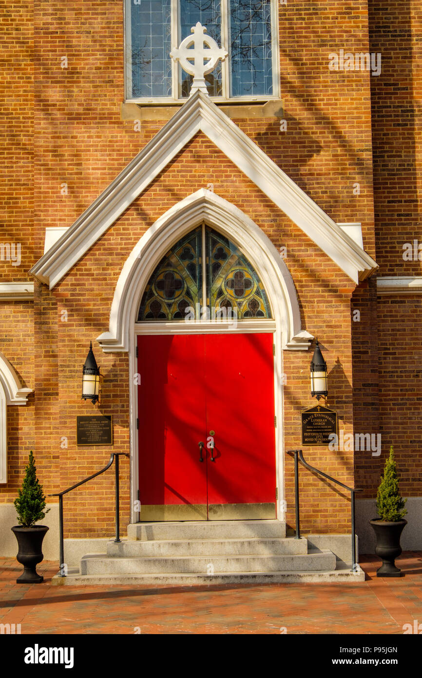 Grace lutheran church history hires stock photography and images Alamy