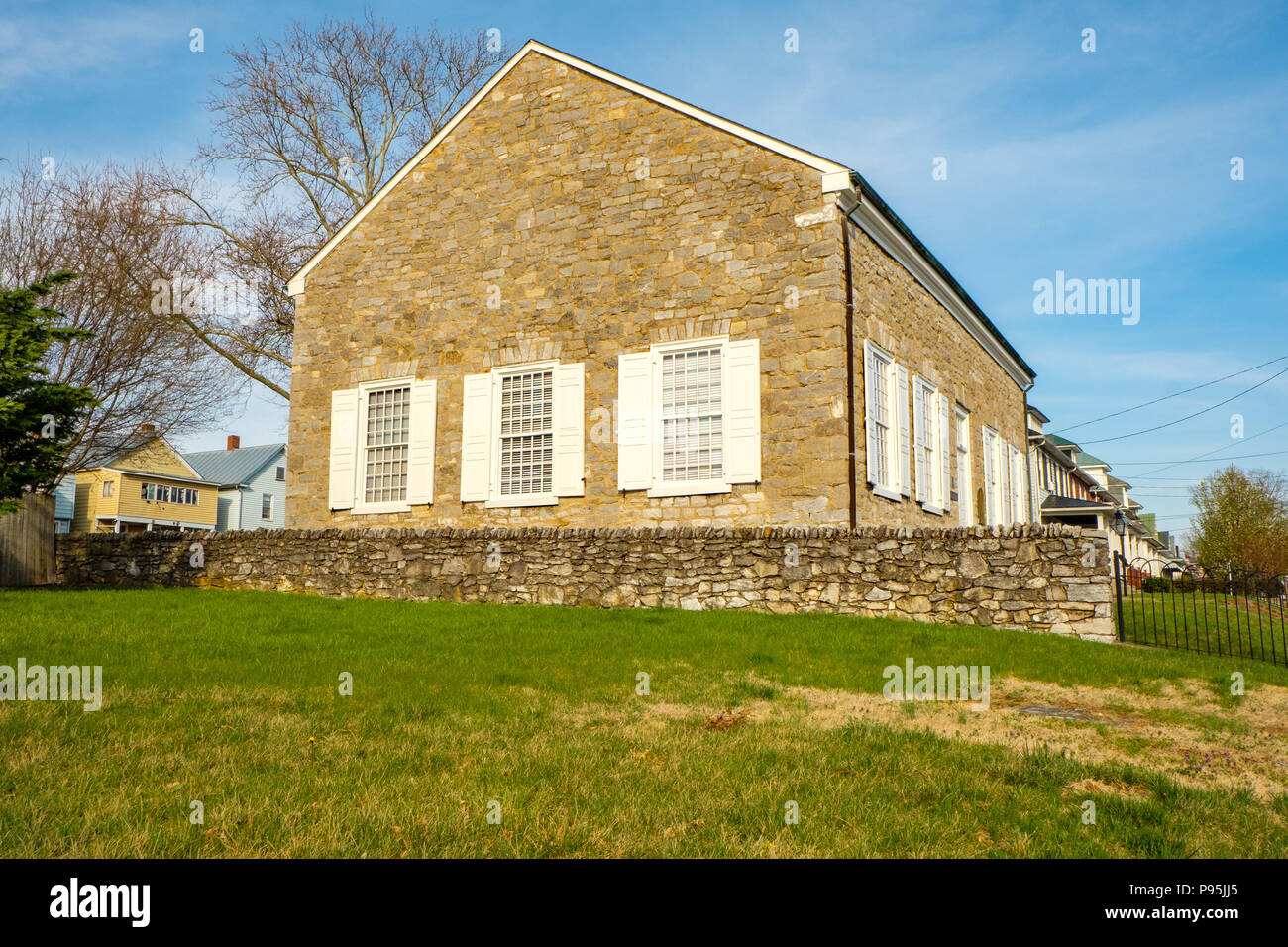 Old Stone Presbyterian Church, 304 East Piccadilly Street, Winchester, Virginia Stock Photo Alamy